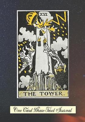 Book cover for The Tower One Card Draw Tarot Journal