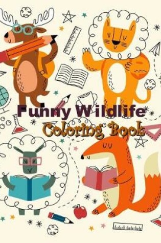 Cover of Funny Wildlife Coloring Book