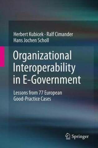 Cover of Organizational Interoperability in E-Government