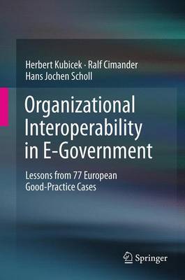 Book cover for Organizational Interoperability in E-Government