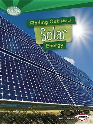 Book cover for Finding Out About Solar Energy
