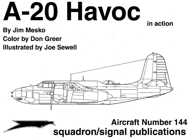 Cover of A-20 Havoc in Action