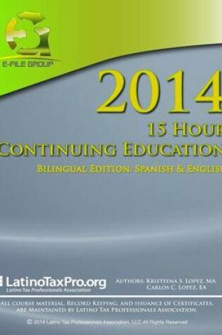 Cover of E-File Group 2014 15 Hour Continuing Education