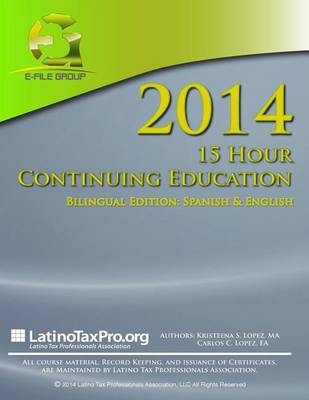 Book cover for E-File Group 2014 15 Hour Continuing Education