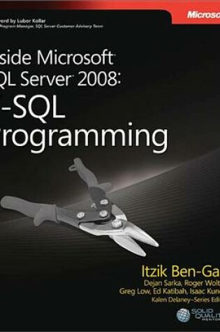 Cover of Inside Microsoft(r) SQL Server(r) 2008: T-SQL Programming