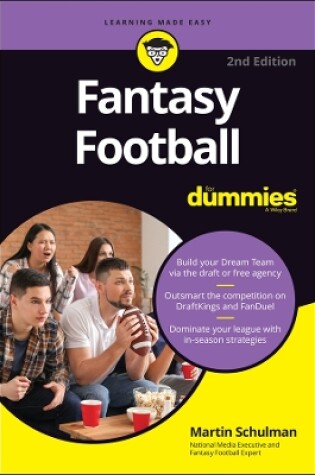 Cover of Fantasy Football For Dummies 2nd Edition