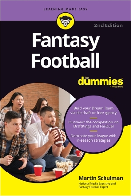 Cover of Fantasy Football For Dummies 2nd Edition