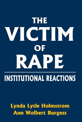 Book cover for The Victim of Rape