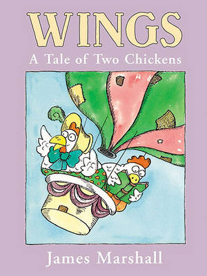 Book cover for Wings a Tale of Two Chickens