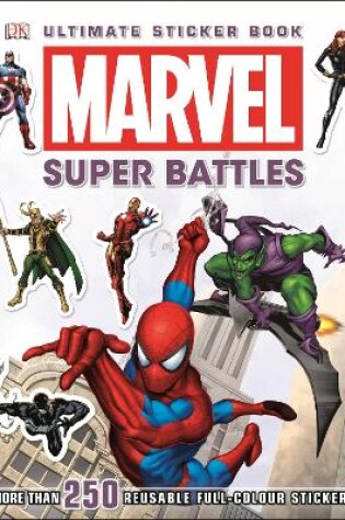Cover of Marvel Super Battles Ultimate Sticker Book
