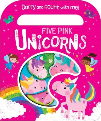 Book cover for Five Pink Unicorns