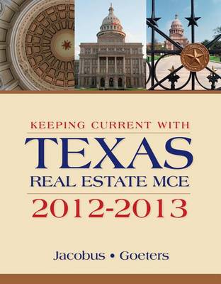 Book cover for Keeping Current with Texas Real Estate McE 2012-2013