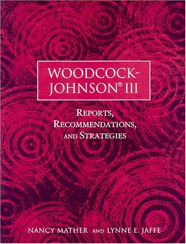 Book cover for Woodcock-Johnson III