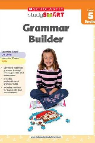 Cover of Scholastic Study Smart Grammar Builder Grade 5