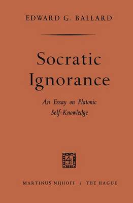 Book cover for Socratic Ignorance