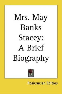 Book cover for Mrs. May Banks Stacey