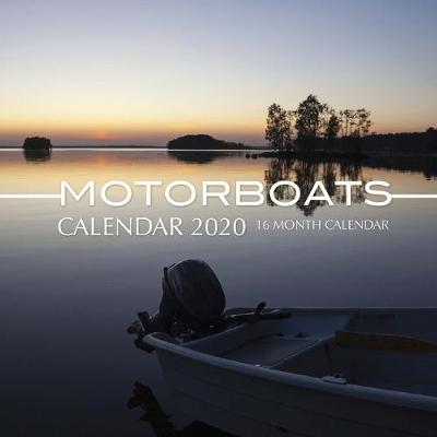 Book cover for Motor Boats Calendar 2020