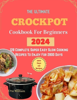 Book cover for The Ultimate Crockpot COOKBOOK For Beginners