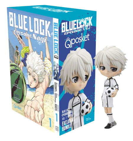 Book cover for Blue Lock: Episode Nagi 1 + Exclusive Q Posket Figure