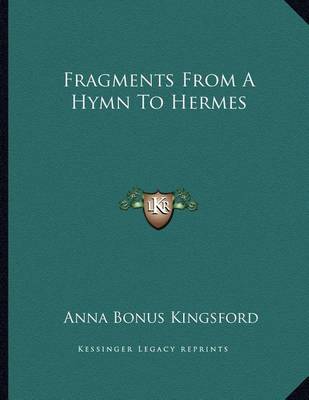 Book cover for Fragments from a Hymn to Hermes