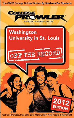 Book cover for Washington University in St. Louis 2012