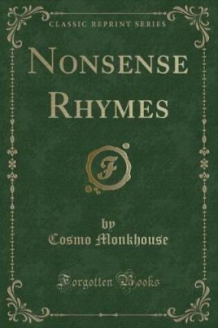 Cover of Nonsense Rhymes (Classic Reprint)