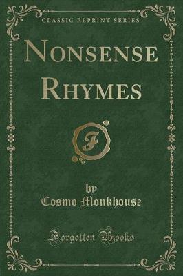 Book cover for Nonsense Rhymes (Classic Reprint)