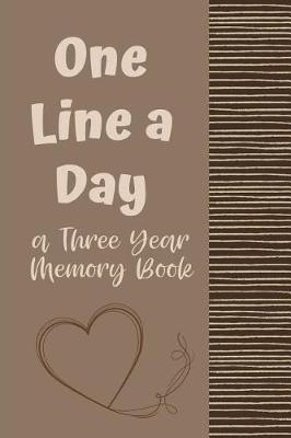 Book cover for One Line A Day