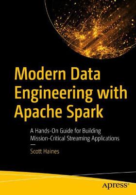 Book cover for Modern Data Engineering with Apache Spark