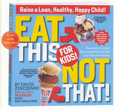 Book cover for Eat This, Not That! For Kids