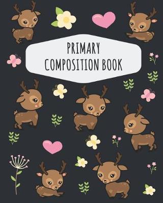 Book cover for Deer Primary Composition Book