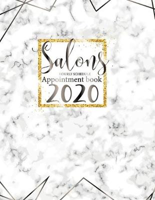 Book cover for Appointment book 2020 Hourly Schedule