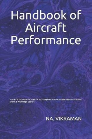 Cover of Handbook of Aircraft Performance