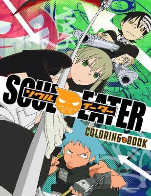 Book cover for Soul Eater Coloring Book