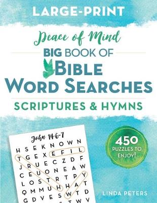 Cover of Peace of Mind Big Book of Bible Word Searches