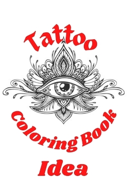 Book cover for Tattoo Coloring Book idea