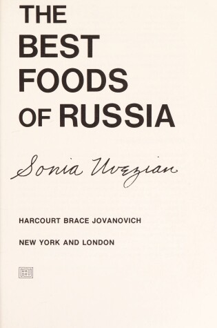 Cover of Best Foods of Russia