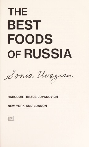Book cover for Best Foods of Russia