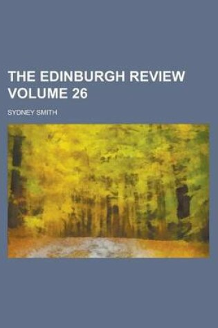 Cover of The Edinburgh Review Volume 26