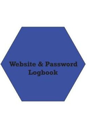 Cover of Website & Password Logbook