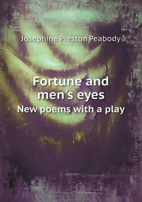 Book cover for Fortune and Men's Eyes New Poems with a Play