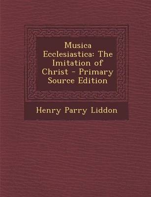 Book cover for Musica Ecclesiastica