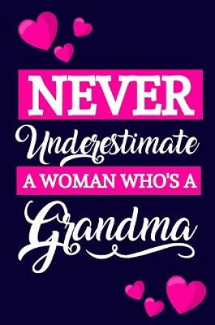 Cover of Never Underestimate A Woman Who's A Grandma