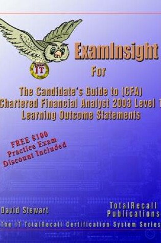 Cover of Examinsight for 2003 CFA Level I Certification