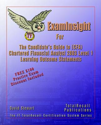 Book cover for Examinsight for 2003 CFA Level I Certification
