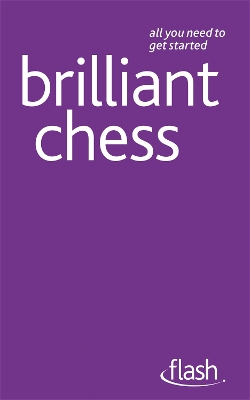 Book cover for Brilliant Chess: Flash