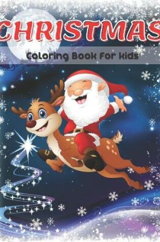 Cover of Christmas Coloring Book for Kids