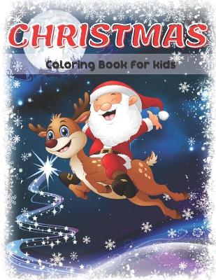 Book cover for Christmas Coloring Book for Kids