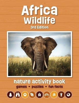 Book cover for Africa Wildlife Nature Activity Book