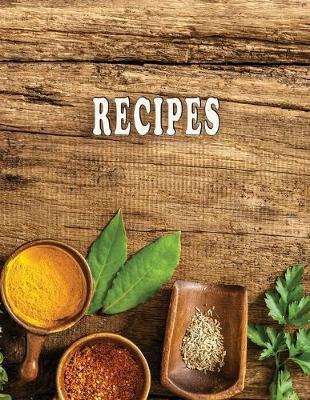 Book cover for Low Vision Recipe Book Large Print With Bold Lines